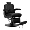 Fauteuil Barbier Hair System BM88066B Noir-Noir
