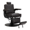 Fauteuil Barbier Hair System BM88066B Marron-Noir
