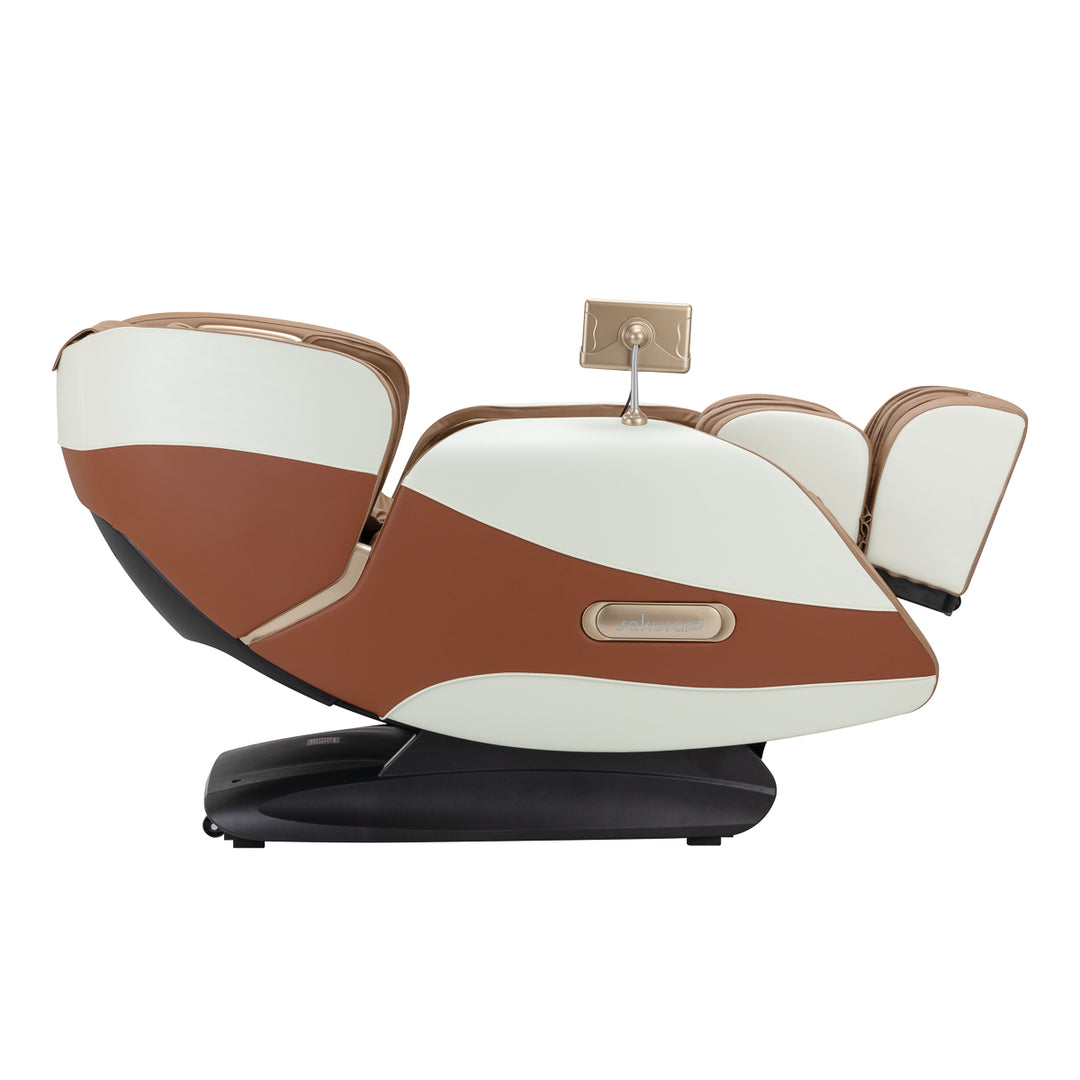 Fauteuil de massage électrique Sakura Luxury 808 Blanc-Beige - image 4