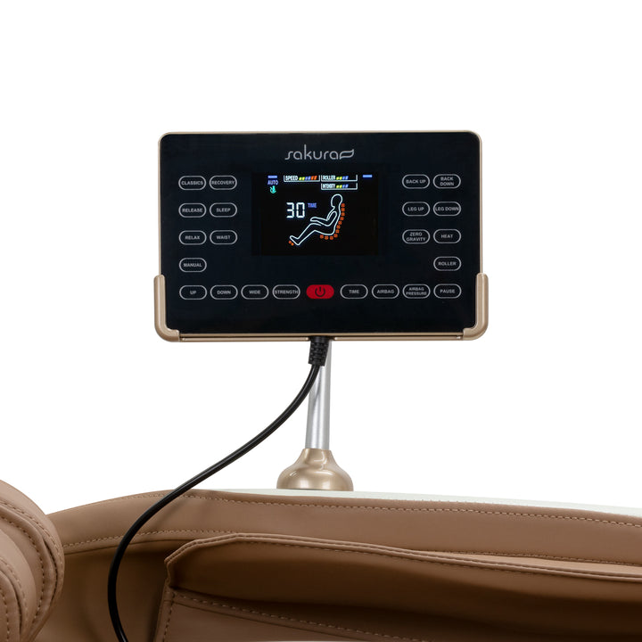 Fauteuil de massage électrique Sakura Luxury 808 Blanc-Beige - image 11