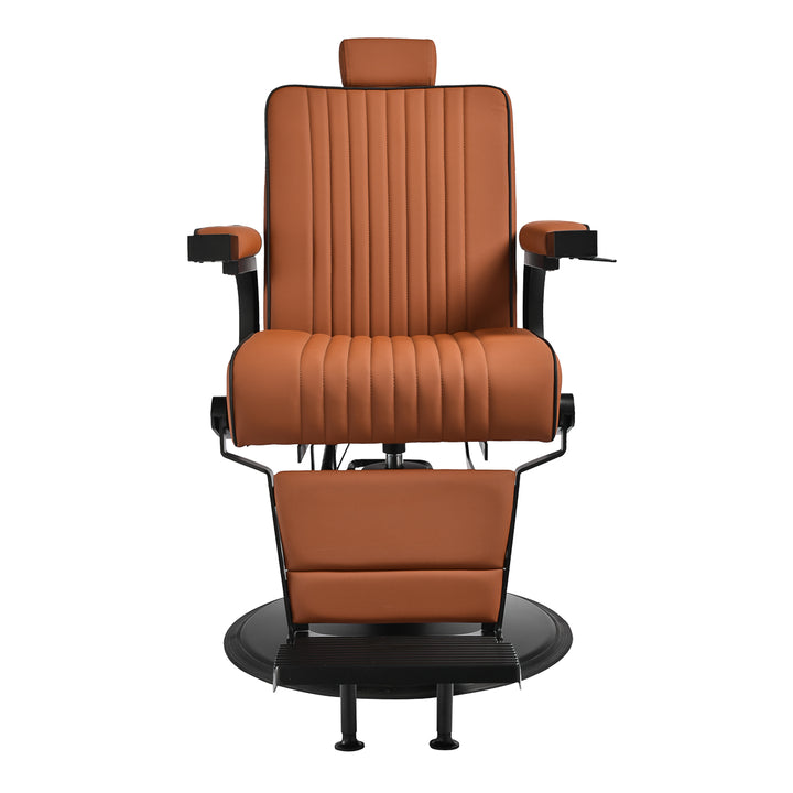 Fauteuil Barbier Gabbiano Levi Marron - image 2