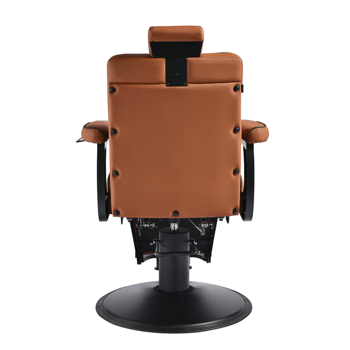 Fauteuil Barbier Gabbiano Levi Marron - image 3
