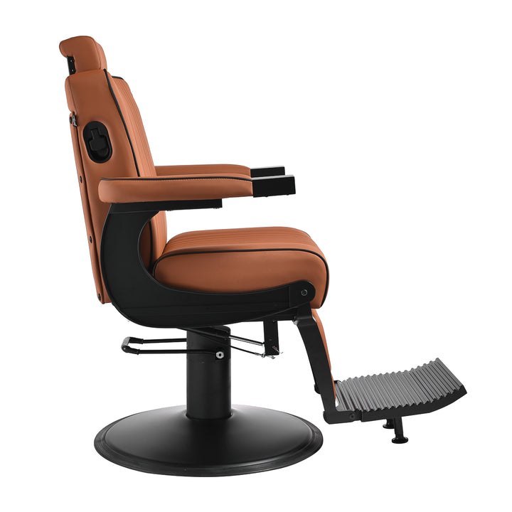 Fauteuil Barbier Gabbiano Levi Marron - image 4
