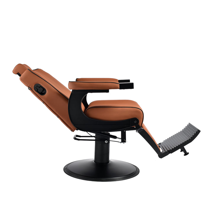 Fauteuil Barbier Gabbiano Levi Marron - image 5
