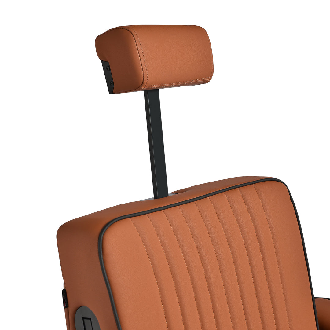 Fauteuil Barbier Gabbiano Levi Marron - image 11