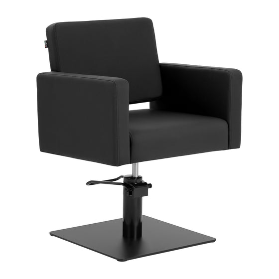 Fauteuil de Coiffeur Gabbiano Vitoria Noir