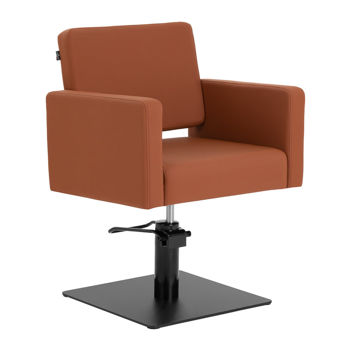 Fauteuil de Coiffeur Gabbiano Vitoria Marron
