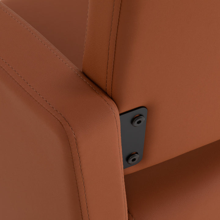 Fauteuil de Coiffeur Gabbiano Vitoria Marron - image 5