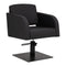 Fauteuil de Coiffeur Gabbiano Elda Noir-Noir