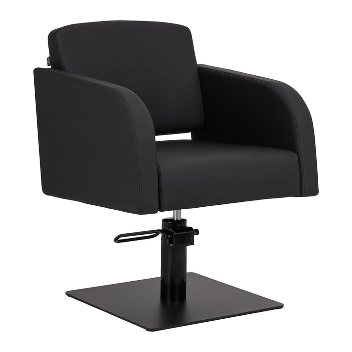 Fauteuil de Coiffeur Gabbiano Elda Noir-Noir