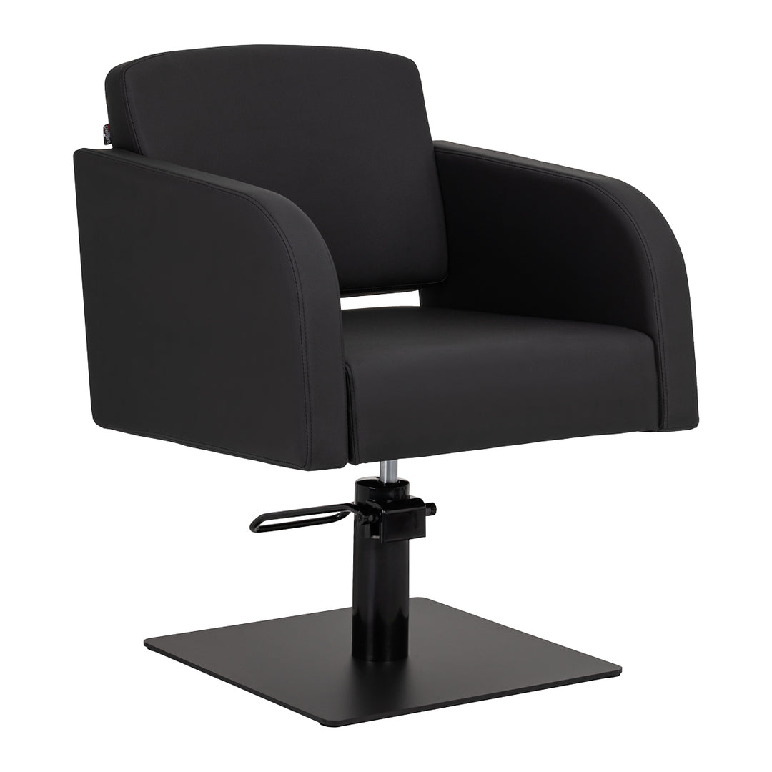 Fauteuil de Coiffeur Gabbiano Elda Noir-Noir