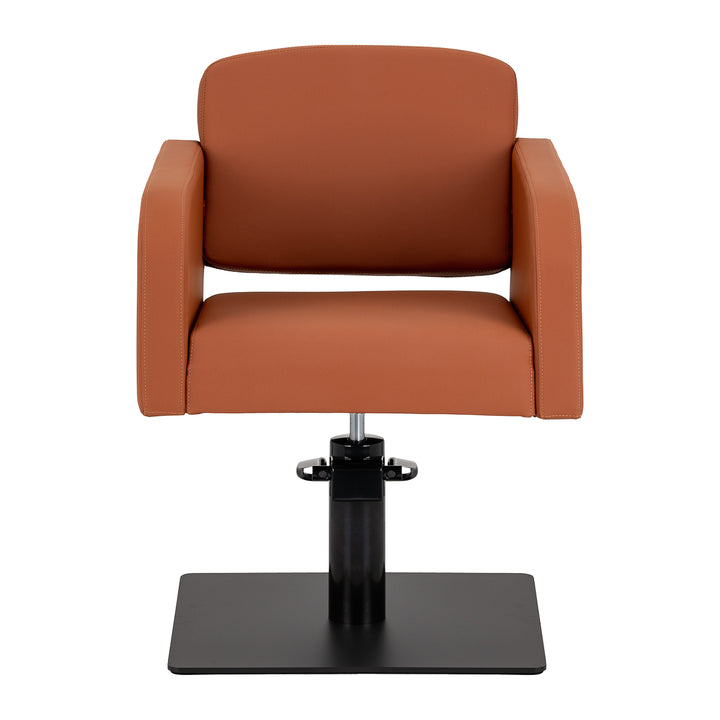 Fauteuil de Coiffeur Gabbiano Elda Marron-Noir