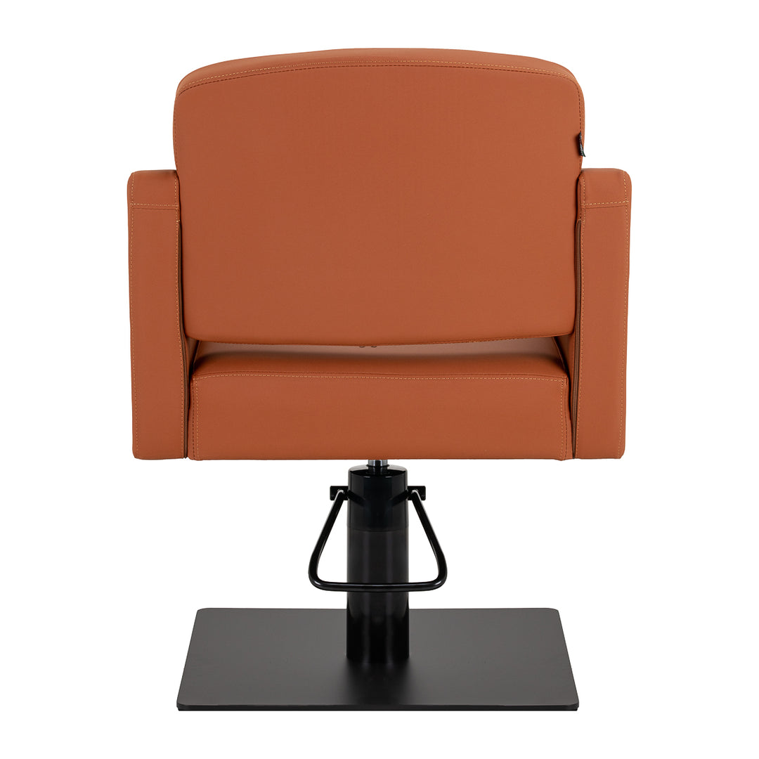 Fauteuil de Coiffeur Gabbiano Elda Marron-Noir