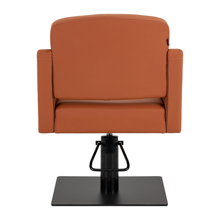 Fauteuil de Coiffeur Gabbiano Elda Marron-Noir
