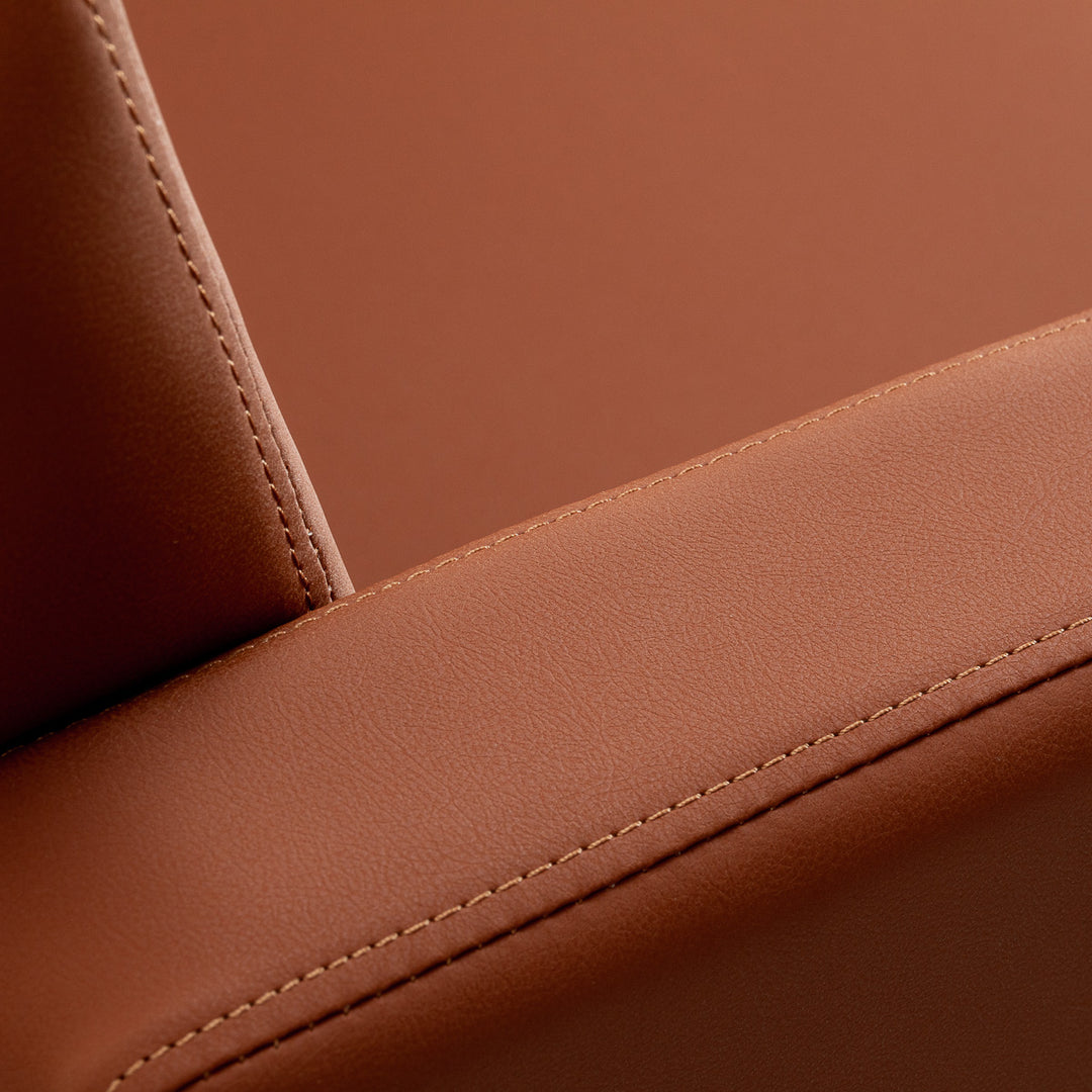 Fauteuil de Coiffeur Gabbiano Elda Marron-Noir