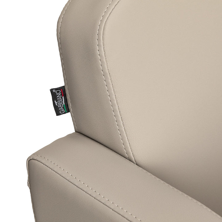 Fauteuil de Coiffeur Gabbiano Elda Beige-Noir