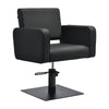 Fauteuil de Coiffeur Gabbiano Bilbao Noir-Noir