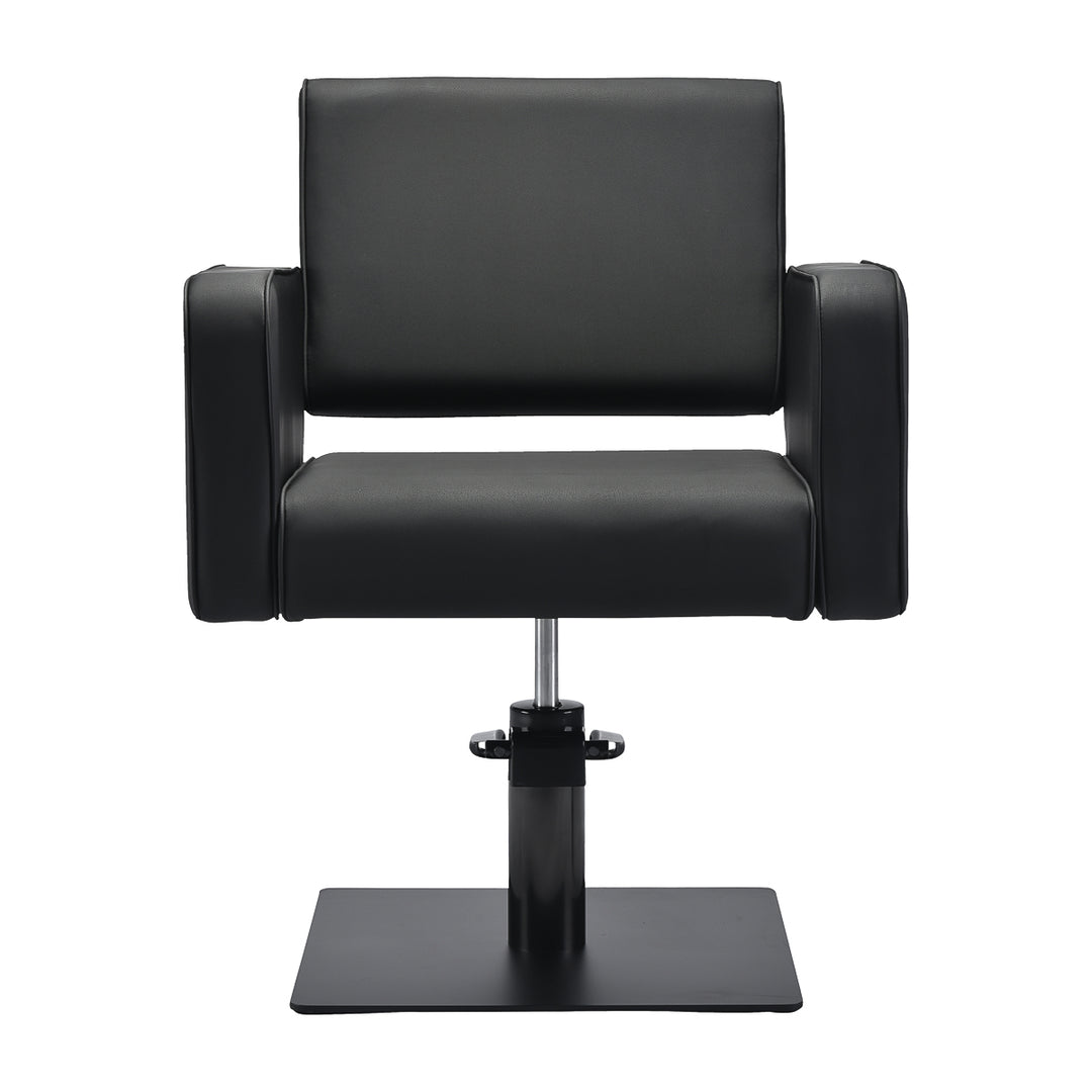 Fauteuil de Coiffeur Gabbiano Bilbao Noir-Noir