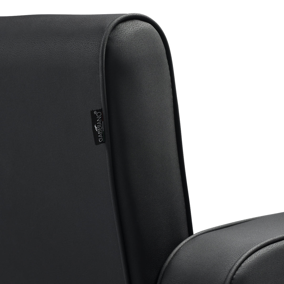 Fauteuil de Coiffeur Gabbiano Bilbao Noir-Noir