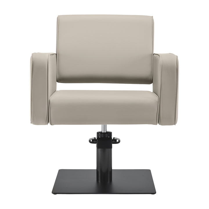 Fauteuil de Coiffeur Gabbiano Bilbao Beige-Noir
