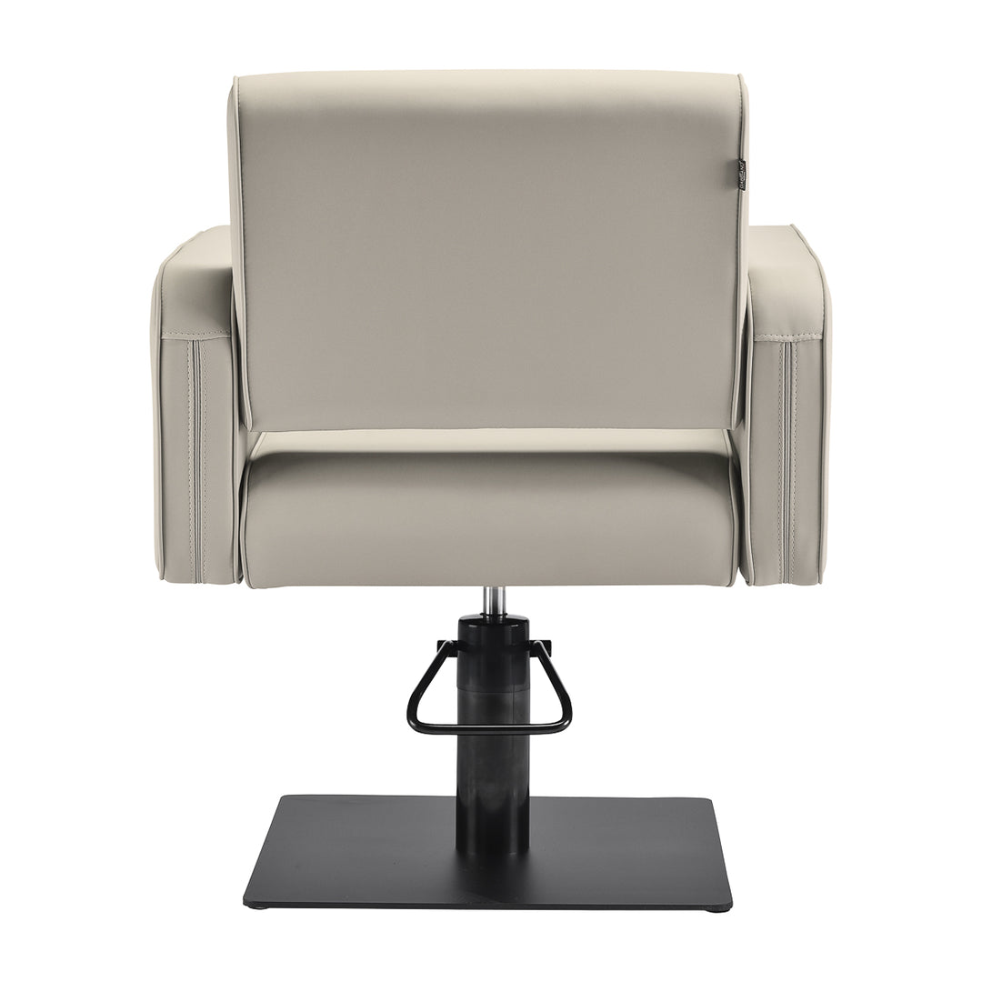 Fauteuil de Coiffeur Gabbiano Bilbao Beige-Noir