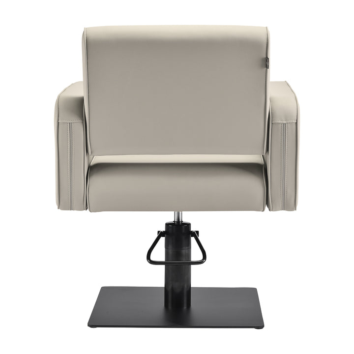 Fauteuil de Coiffeur Gabbiano Bilbao Beige-Noir