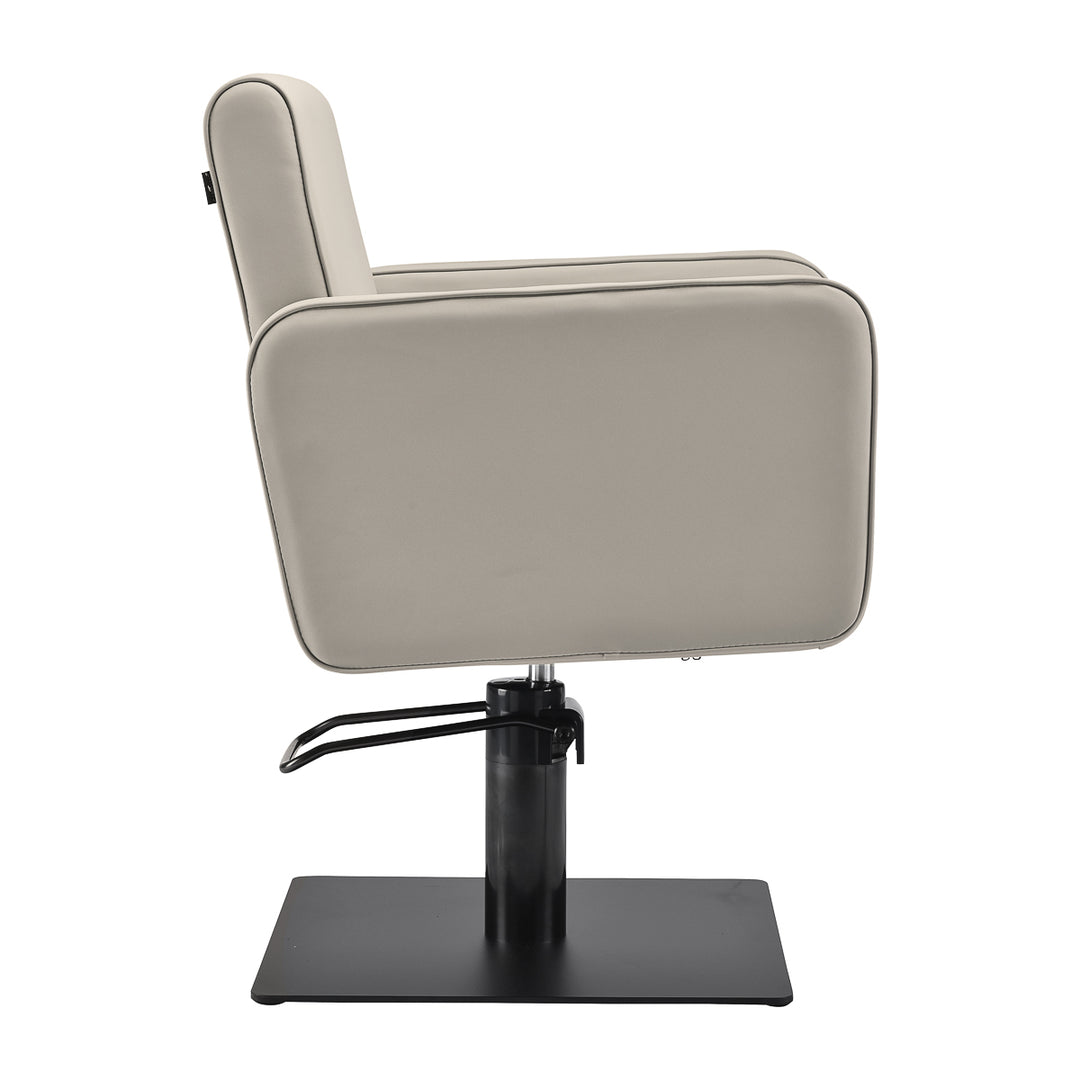 Fauteuil de Coiffeur Gabbiano Bilbao Beige-Noir