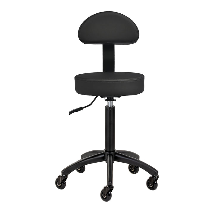 Tabouret Selle avec Dossier Gabbiano D026 Noir - image 2