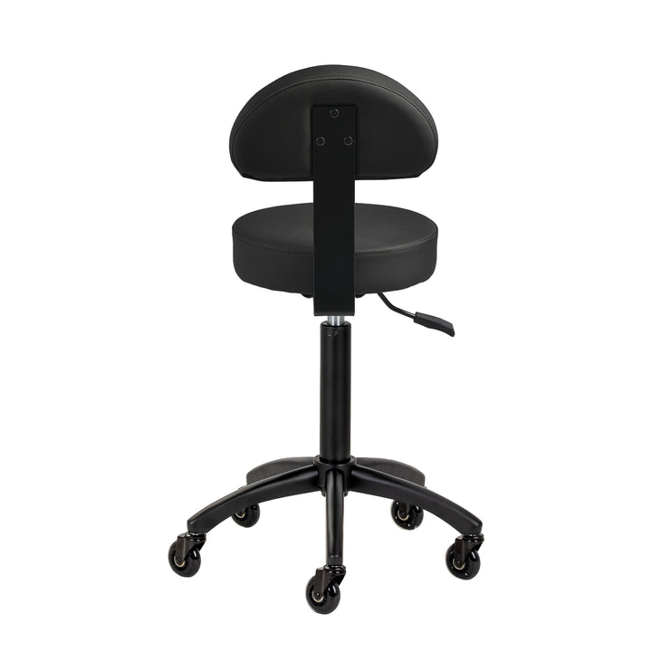 Tabouret Selle avec Dossier Gabbiano D026 Noir - image 3