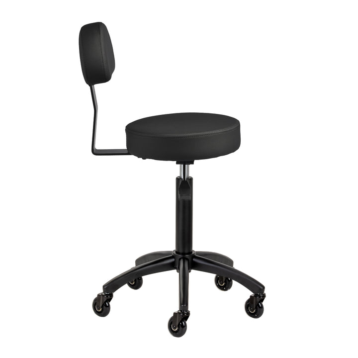 Tabouret Selle avec Dossier Gabbiano D026 Noir - image 4