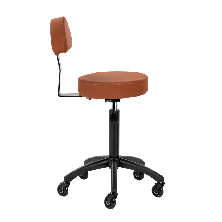 Tabouret Selle avec Dossier Gabbiano D026 Marron - image 4