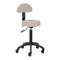 Tabouret avec Dossier Gabbiano D026 Beige