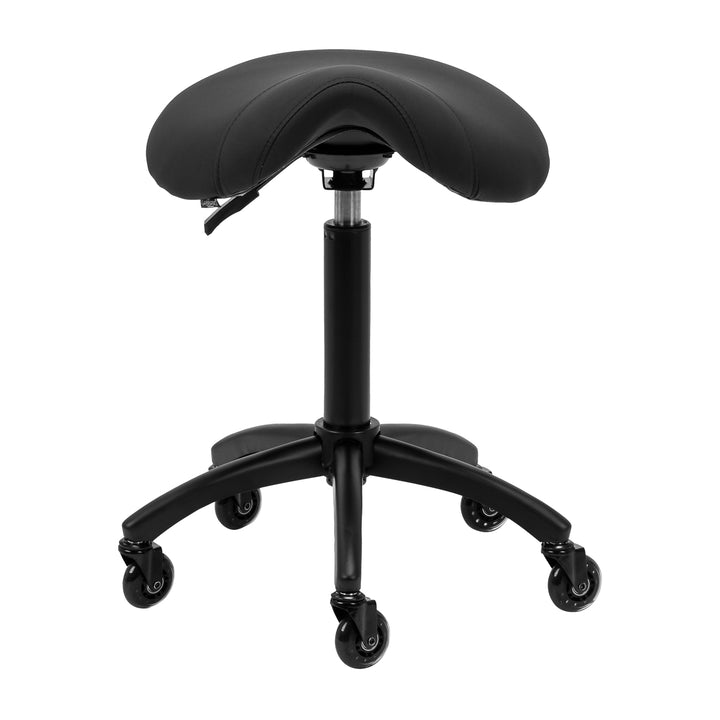Tabouret Selle Réglable Gabbiano D032 Noir - image 2