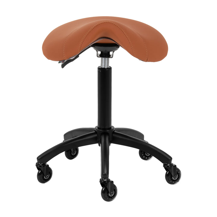Tabouret Selle Réglable Gabbiano D032 Marron - image 2
