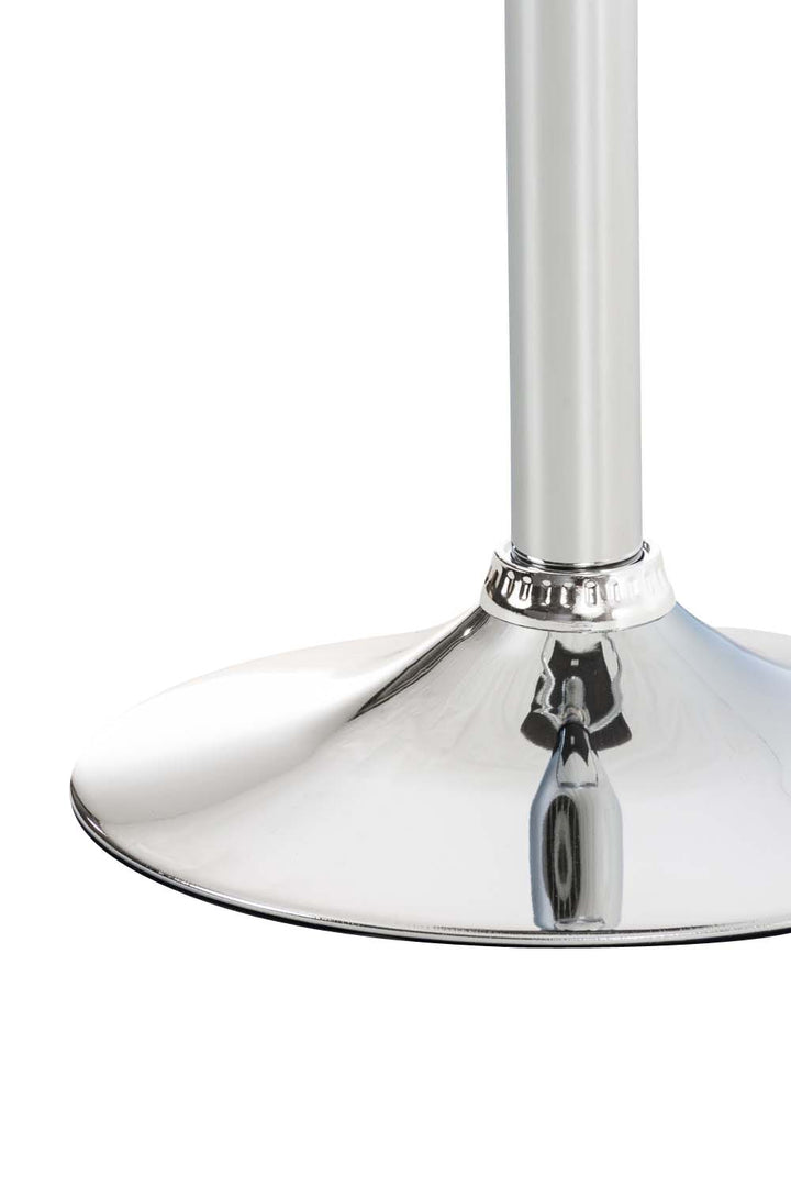 Lot de 2 Tabourets de Bar avec Dossier Réglables Pivotants 105 Tissu Gris clair - image 9