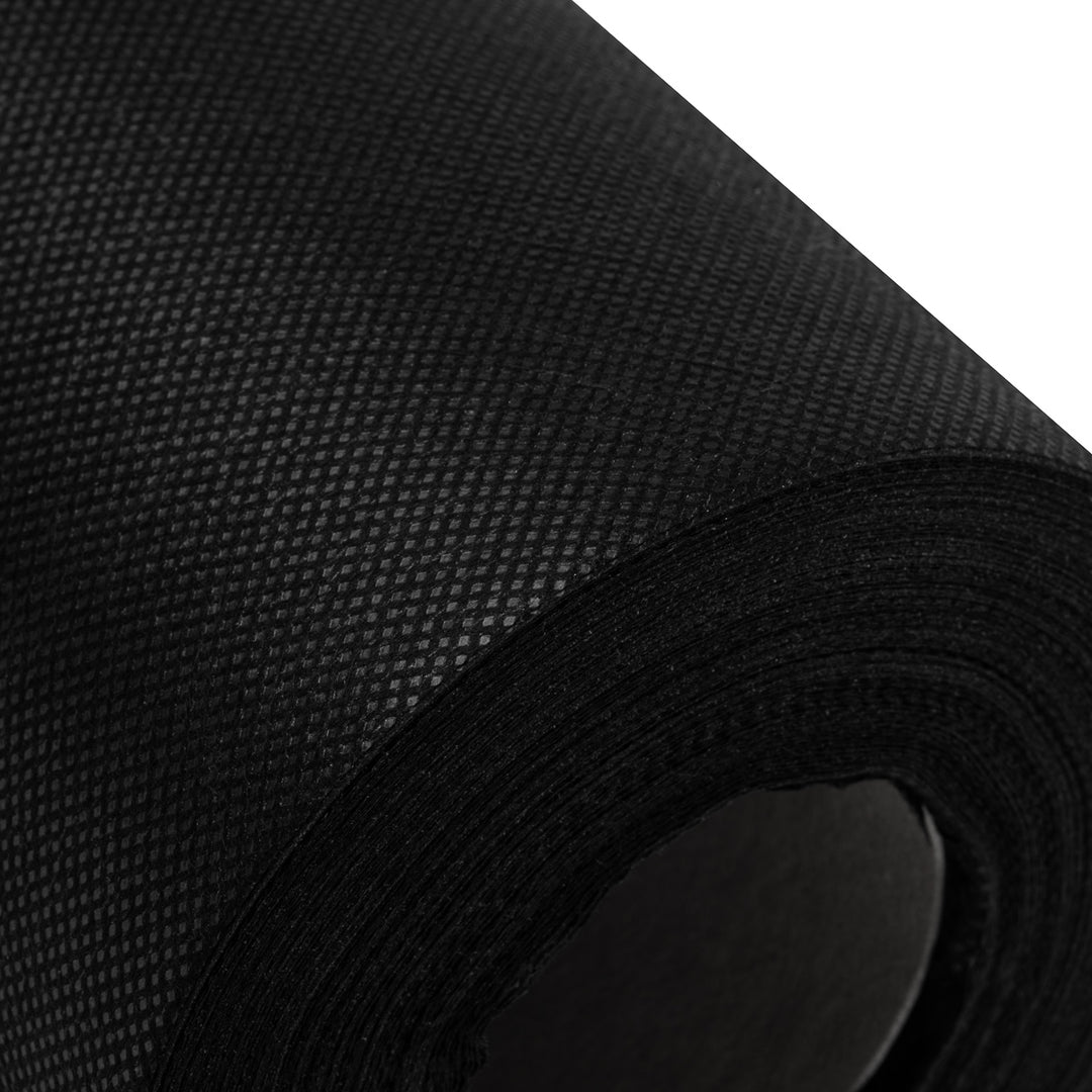 Draps d'examen sur Rouleau Polyester Noir 50 m x 60 cm