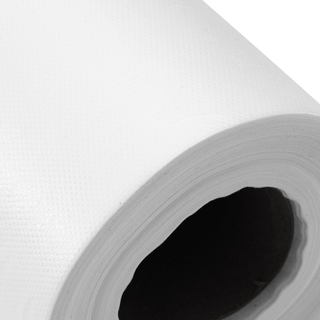 Draps d'examen sur Rouleau Polyester Blanc 50 m x 50 cm