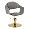 Fauteuil de Coiffeur Hair System Halo Gris