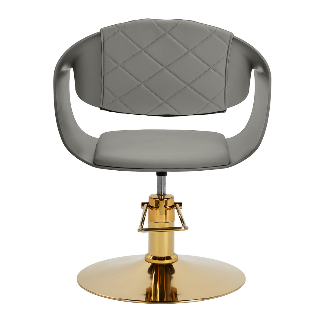 Fauteuil de Coiffeur Hair System Halo Gris - image 4