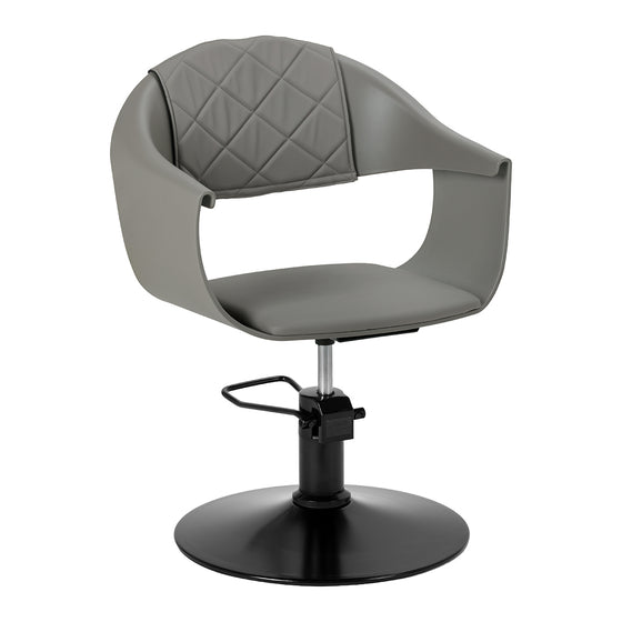 Fauteuil de Coiffeur Hair System Halo Grey Gris