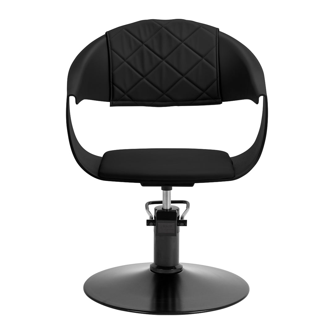Fauteuil de Coiffeur Hair System Halo Noir Noir - image 2
