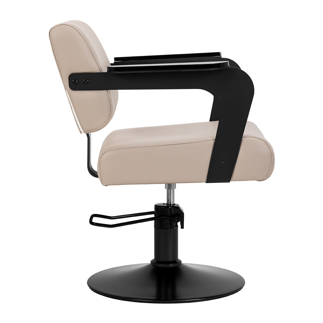 Fauteuil de Coiffeur Hair System Jet Latte Beige - image 3