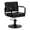Fauteuil de Coiffeur Hair System Studio Noir Noir