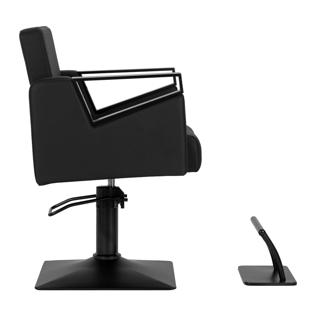Fauteuil de Coiffeur Hair System Duplex Noir Noir - image 2