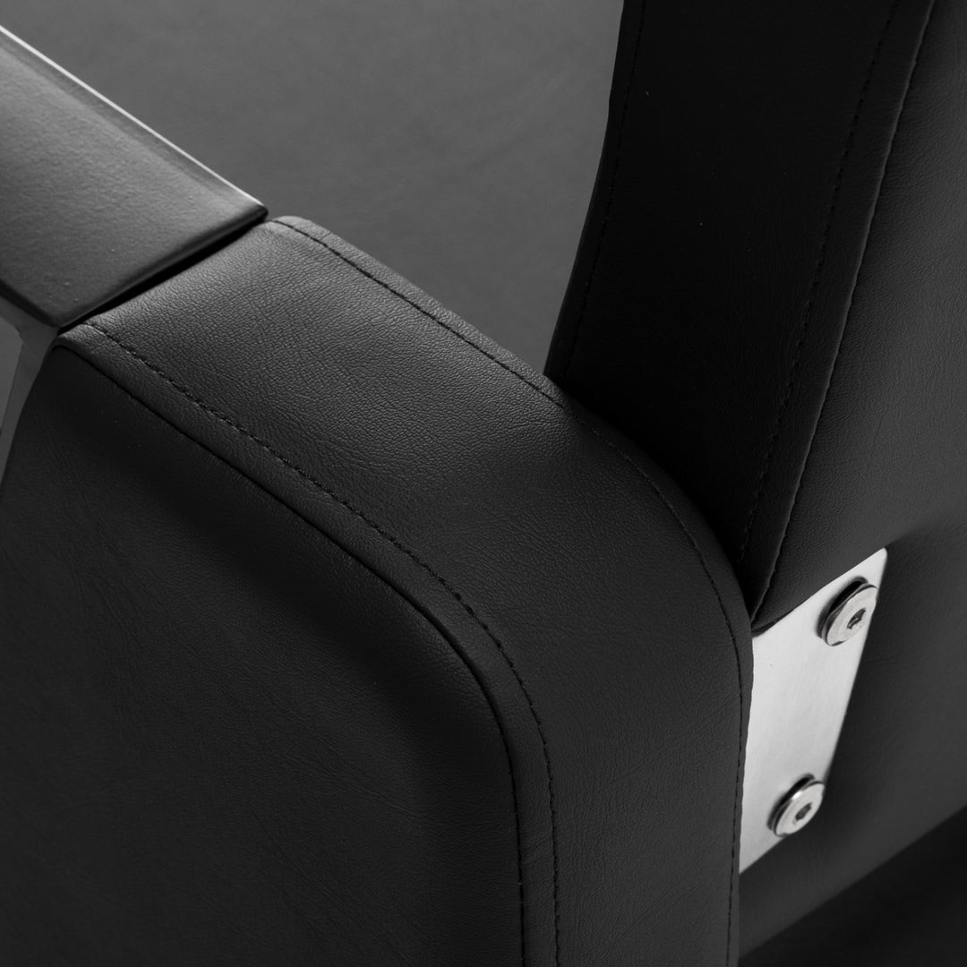Fauteuil de Coiffeur Hair System Duplex Noir Noir - image 8