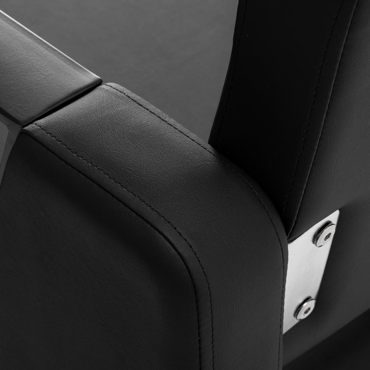 Fauteuil de Coiffeur Hair System Duplex Noir Noir - image 8