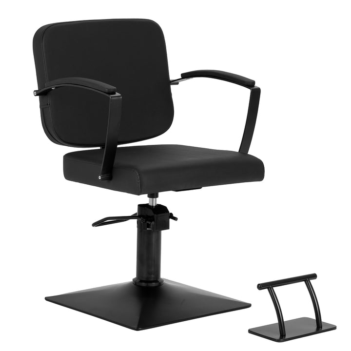 Fauteuil de Coiffeur Hair System Edge Noir Noir