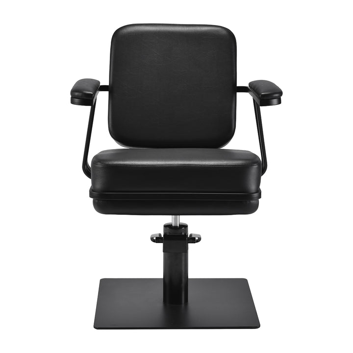 Fauteuil de Coiffeur Gabbiano Madryt Noir-Noir