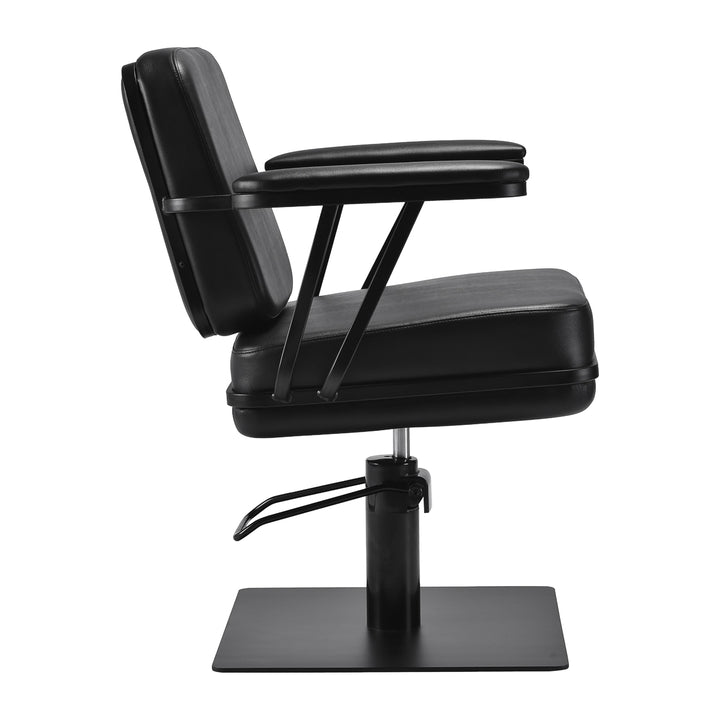 Fauteuil de Coiffeur Gabbiano Madryt Noir-Noir