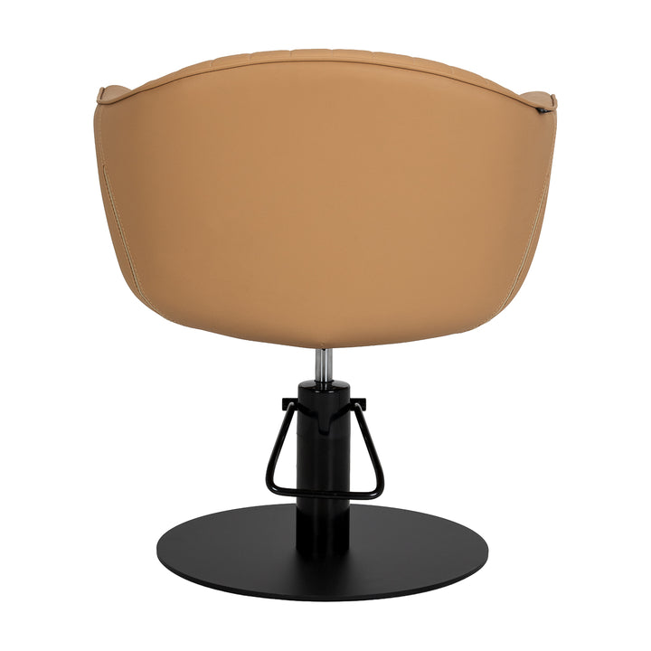 Fauteuil de Coiffeur Gabbiano Copenhagen Caramel - image 3